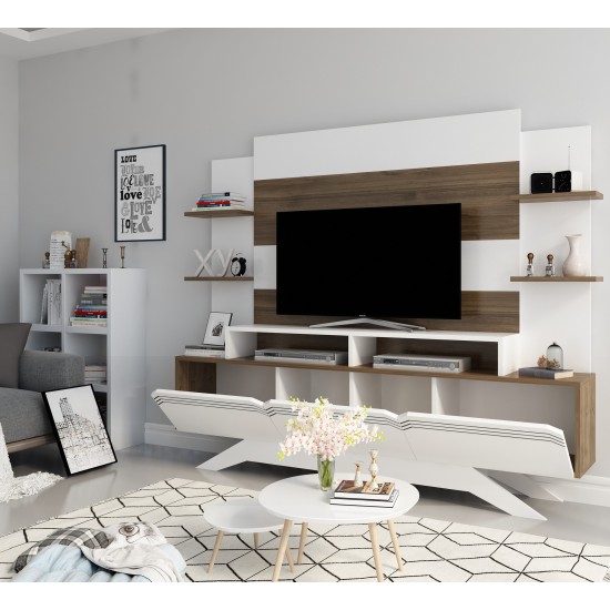 TV Unit Delpi Walnut
White TV Unit Delpi Walnut
White