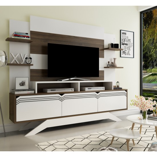 TV Unit Delpi Walnut
White TV Unit Delpi Walnut
White
