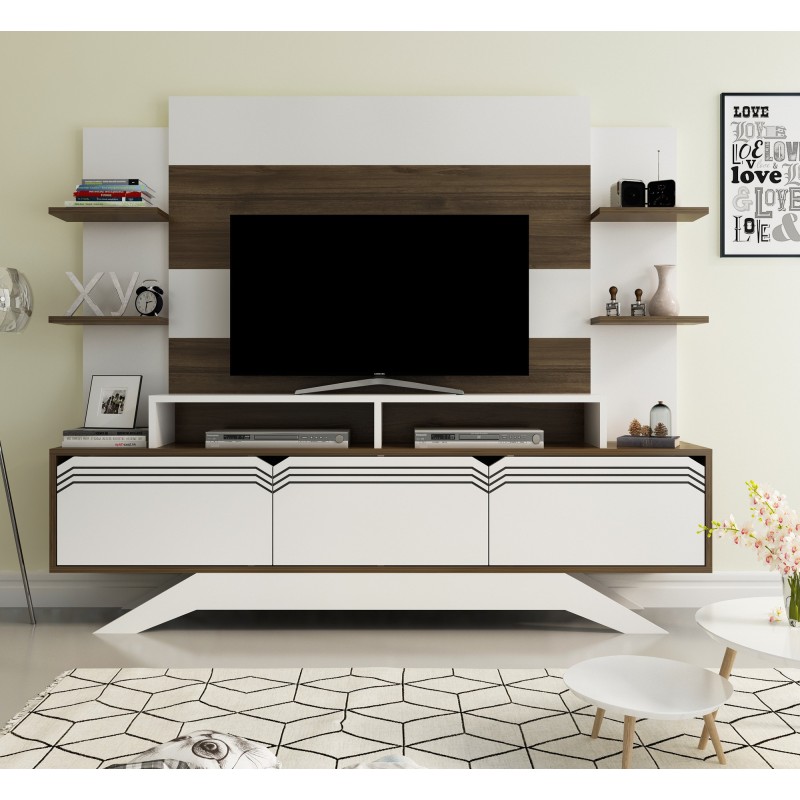 TV Unit Delpi Walnut
White