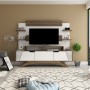 TV Unit Deparo Walnut
White
