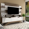 TV Unit Deparo Walnut
White
