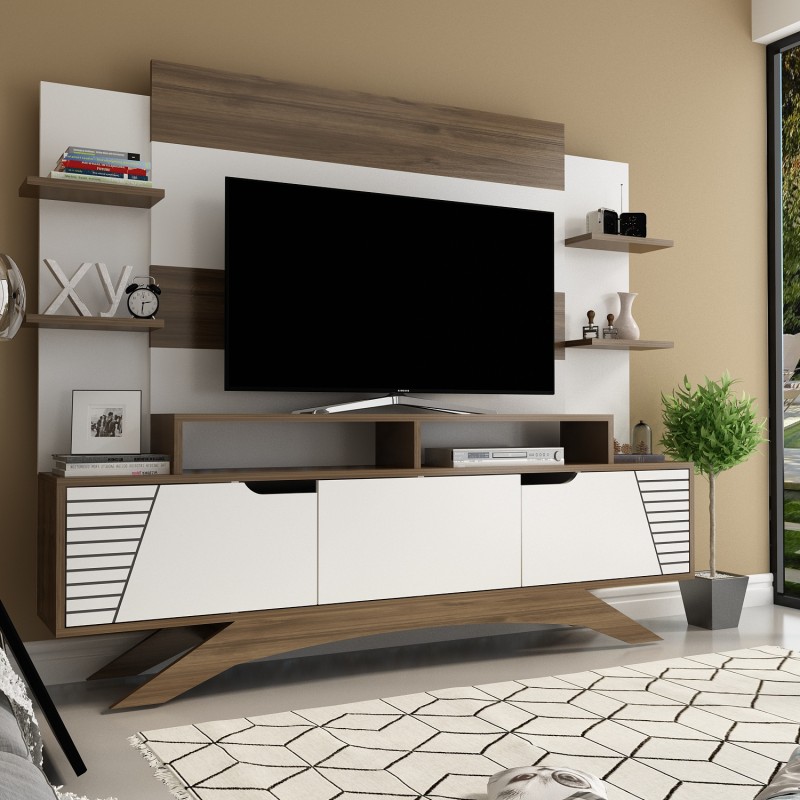 TV Unit Deparo Walnut
White