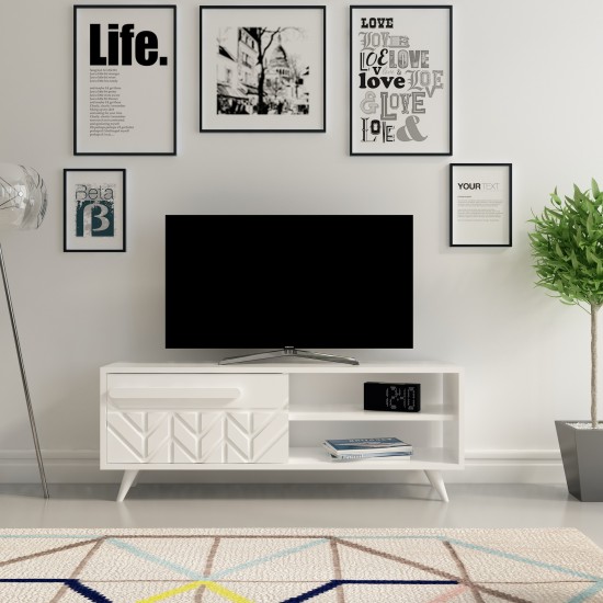 TV Stand Venedik White TV Stand Venedik White