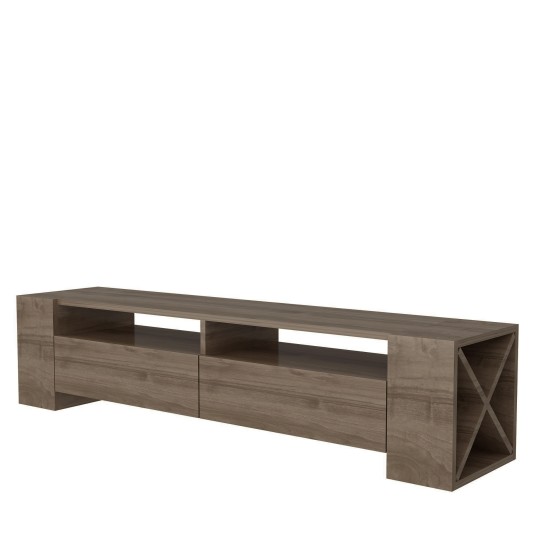 TV Stand Sosruko - Walnut Walnut TV Stand Sosruko - Walnut Walnut