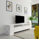TV Stand Sosruko - White White TV Stand Sosruko - White White