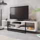 TV Stand Asal (150) - White, Black White
Black