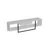 TV Stand Asal (150) - White, Black White
Black