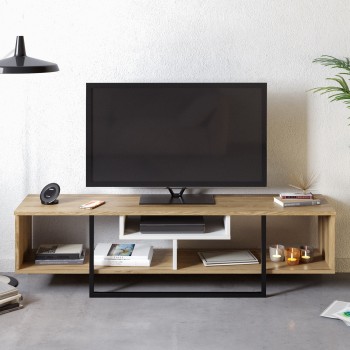 TV Stand Asal (150) - Oak, White, Black White
Black
Oak