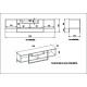 TV Stand Asal (150) - Oak, White, Black White
Black
Oak