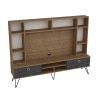 TV Unit Lorenz Walnut
Black