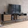 Hanah Home TV Stand Mistico (180) - Walnut, Black Walnut
Black
