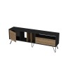 Hanah Home TV Stand Mistico (180) - Walnut, Black Walnut
Black