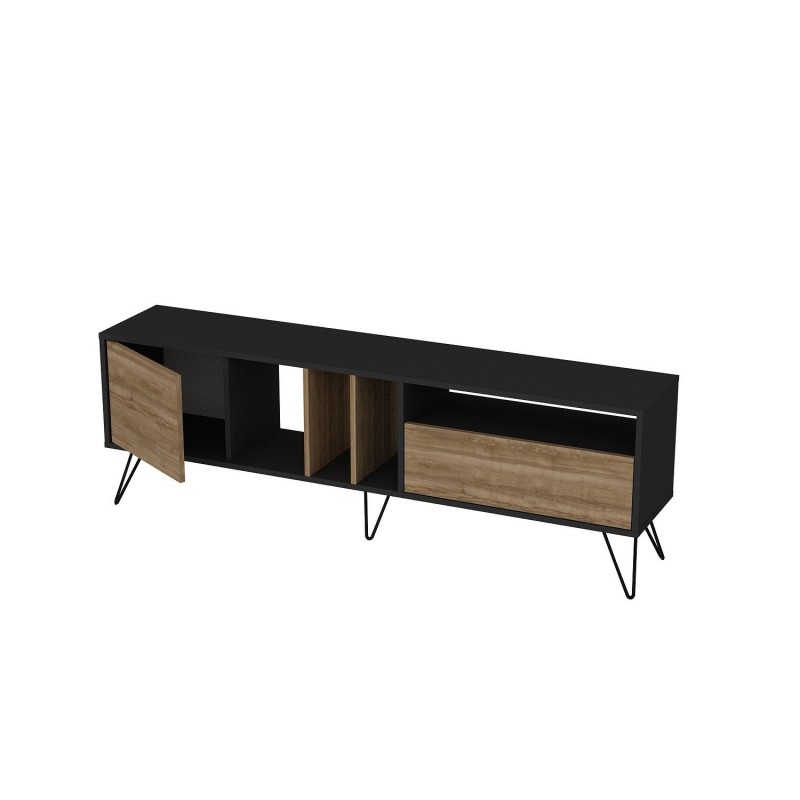 Hanah Home TV Stand Mistico (180) - Walnut, Black Walnut
Black