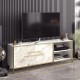 TV Stand Polka - White Gold
White TV Stand Polka - White Gold
White