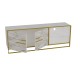 TV Stand Polka - White Gold
White TV Stand Polka - White Gold
White