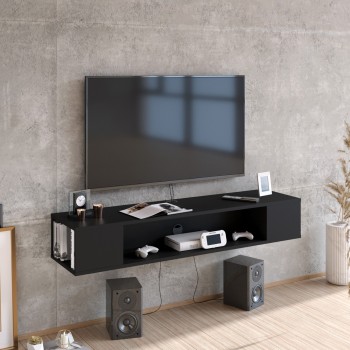 TV Stand Peti - Black Black