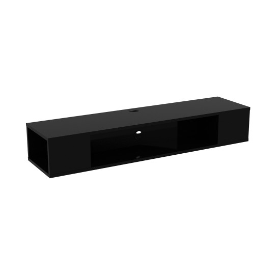 TV Stand Peti - Black Black TV Stand Peti - Black Black