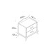 Nightstand Andaz White Nightstand Andaz White