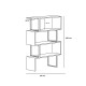 Βιβλιοθήκη - Adriana - Χρώμα Μαύρο & Αντικέ Δρυς - 91,5x29,5x124,5εκ Βιβλιοθήκη - Adriana - Χρώμα Μαύρο & Αντικέ Δρυς - 91,5x29,5x124,5εκ