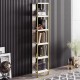 Bookshelf Polka - White Gold
White Bookshelf Polka - White Gold
White
