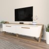 TV Stand Astrid - White, Walnut White
Walnut