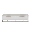 TV Stand Astrid - White, Walnut White
Walnut