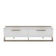 TV Stand Astrid - White, Walnut White
Walnut TV Stand Astrid - White, Walnut White
Walnut