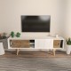 TV Stand Ecrin - White, Walnut White
Walnut TV Stand Ecrin - White, Walnut White
Walnut