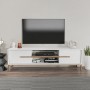 TV Stand Eslem - White, Walnut White
Walnut
