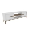 TV Stand Eslem - White, Walnut White
Walnut