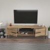 TV Stand Eslem - Oak, Black Oak
Black