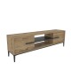 TV Stand Eslem - Oak, Black Oak
Black TV Stand Eslem - Oak, Black Oak
Black