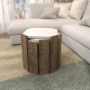 Coffee Table Lori - White, Walnut White
Walnut