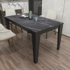 Dining Table Bud - Black, Marble Black
Marble