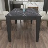 Dining Table Bud - Black, Marble Black
Marble