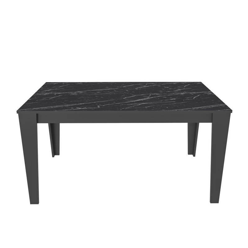 Dining Table Bud - Black, Marble Black
Marble