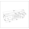 TV Stand Sima - Oak Oak