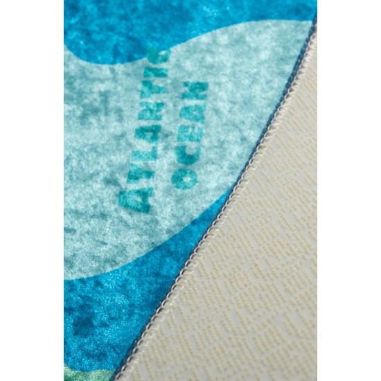 Conceptum Hypnose Carpet (100 x 160) Map Multicolor