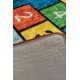 Carpet (140 x 190) Seksek - Red Multicolor Conceptum Hypnose Carpet (140 x 190) Seksek - Red Multicolor