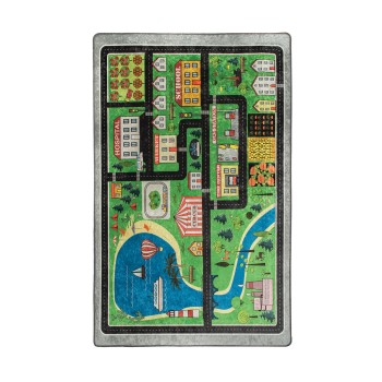 Carpet (140 x 190) Traffic Multicolor