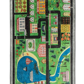 Carpet (140 x 190) Traffic Multicolor