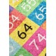 Conceptum Hypnose Carpet (200 x 290) Numbers Multicolor