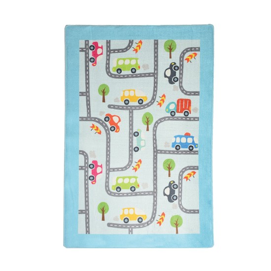 Carpet (100 x 160) Baby Cars Multicolor Conceptum Hypnose Carpet (100 x 160) Baby Cars Multicolor