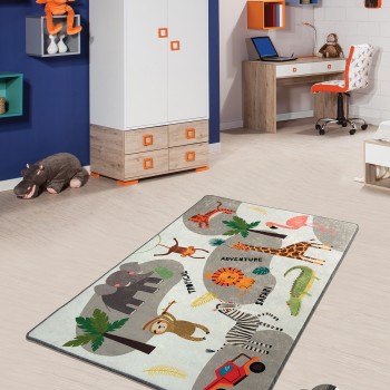 Carpet (100 x 160) Safari Multicolor