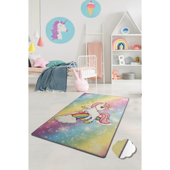 Conceptum Hypnose Carpet (140 x 190) Unicorn Multicolor