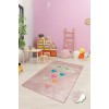 Conceptum Hypnose Carpet (100 x 160) Baby Cloud - Pink Multicolor
