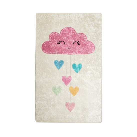 Carpet (100 x 160) Baby Cloud - Ecru Multicolor Conceptum Hypnose Carpet (100 x 160) Baby Cloud - Ecru Multicolor