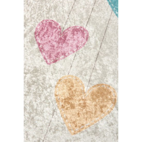 Carpet (100 x 160) Baby Cloud - Ecru Multicolor Conceptum Hypnose Carpet (100 x 160) Baby Cloud - Ecru Multicolor