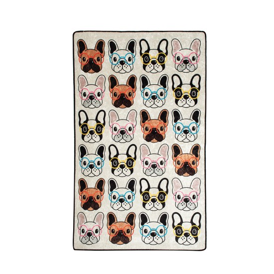 Carpet (100 x 160) Dogs Multicolor Conceptum Hypnose Carpet (100 x 160) Dogs Multicolor