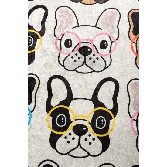 Carpet (100 x 160) Dogs Multicolor Conceptum Hypnose Carpet (100 x 160) Dogs Multicolor